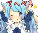 Neko Wink Discord Emoji