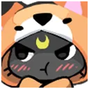 FoxyBlushing Discord Emoji