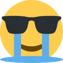 Cool Crying Discord Emoji