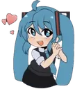 Miku Love mikulove Discord Emoji