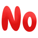 No