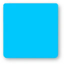 Cyan cyan Discord Emoji