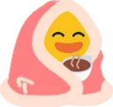 Blob Blanket Coffee Discord Emoji