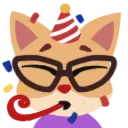 Cat Party Cat_Party Discord Emoji