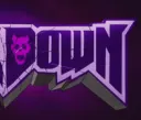 down