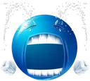 bluesobbingemoji