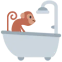 monkey_shower