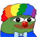 Pepe Clown pepeclown Discord Emoji