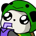 panda_sipfrog Discord Emoji