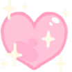 SparklyHeart custom emote - Niveous Gaming