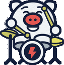 Piggydrums Discord emoji