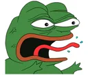 Pepe Rage peperage Discord Emoji
