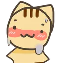 sweatblushcat Discord Emoji