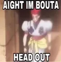 AightImmaBoutToHeadOut Discord Emoji