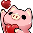 PigHeart Discord emoji
