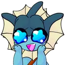 blue_psyched Discord Emoji