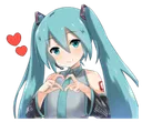 miku_heart Discord Emoji