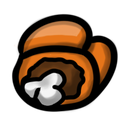 AmongUsDeadOrange