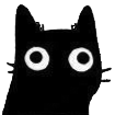 E_cat_black Discord emoji