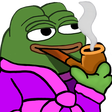 Pepe_Smoking Discord emoji