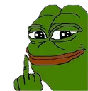 Pepe Finger pepefinger Discord Emoji