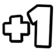 plus_eins2 Discord emoji