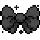 2163_non_animated_black_ribbon Discord Emoji