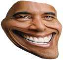 trollobama Discord emoji
