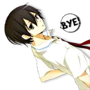 Kirito Tired Discord Emoji