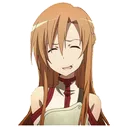 Asuna Happy AsunaHappy Discord Emoji