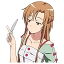 Asuna Knife Discord Emoji