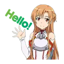 AsunaHello Discord Emoji