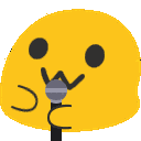a_singing_karaoke_blob Discord emoji
