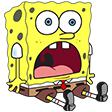 scared_sponge Discord emoji