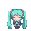 MikuChibiDance Discord Emoji