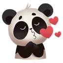 pandaKiss