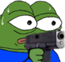 pepegun custom emote | Silk Lounge
