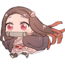 Nezuko4 Discord sticker | Dragons