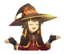 Megumin Shrug Discord Emoji