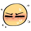 flustered