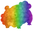 RainbowBeandoof Discord Emoji