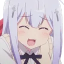 RaphielShirahaLaugh3 Discord Emoji