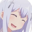 RaphielShirahaLaugh2 Discord Emoji