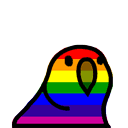 prideparrot Discord emoji