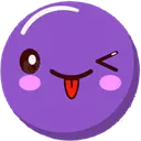 Purple Purple Discord Emoji