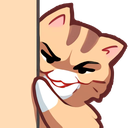 Neko_lurk Discord emoji