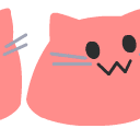 EmojiPartyCatSlideHigh Discord Emoji
