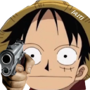 i_OPW_luffyHandsup Discord emoji