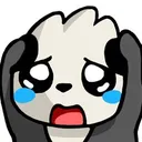 Crying Panda cryingpanda Discord Emoji