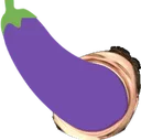 OMEGALULEatingAnEggplant Discord Emoji